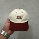 Boné Dad Hat Plano C Logo Off-White/Bordo